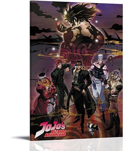 Close Up JoJo's Bizarre Adventure Poster Poster Group (24