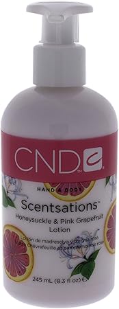 Amazon Cnd センセーション ハンド ボディローション ハニーサックル ピンクグレープフルーツ 245ml みずみずしいフェミニンな香り Cnd シーエヌディー ボディローション ミルク 通販
