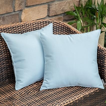 Amazon Com Miulee Pack Of 2 Decorative Outdoor Waterproof Pillow