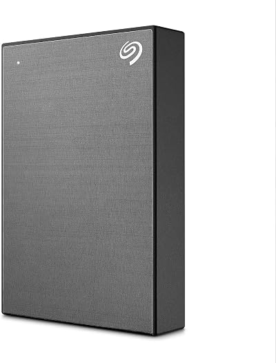 Seagate One Touch 2TB Password Activated USB 3.0 External Drive Space Gray