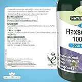 Natures Aid Flaxseed Oil 1000 mg Softgels – Vegan Omega 3 6 9 180 view 5