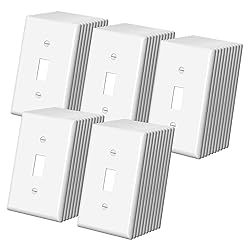 BESTTEN 50 Pack Toggle Light Switch