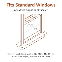 Amazon Basics 5000-BTU Small Window Air