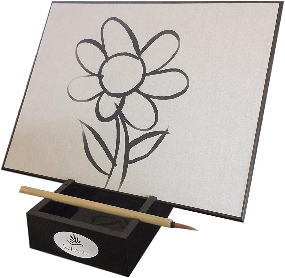 Relaxant Art Water Drawing Board With 3 Brushes And BONUS Water Pen Arts and Crafts