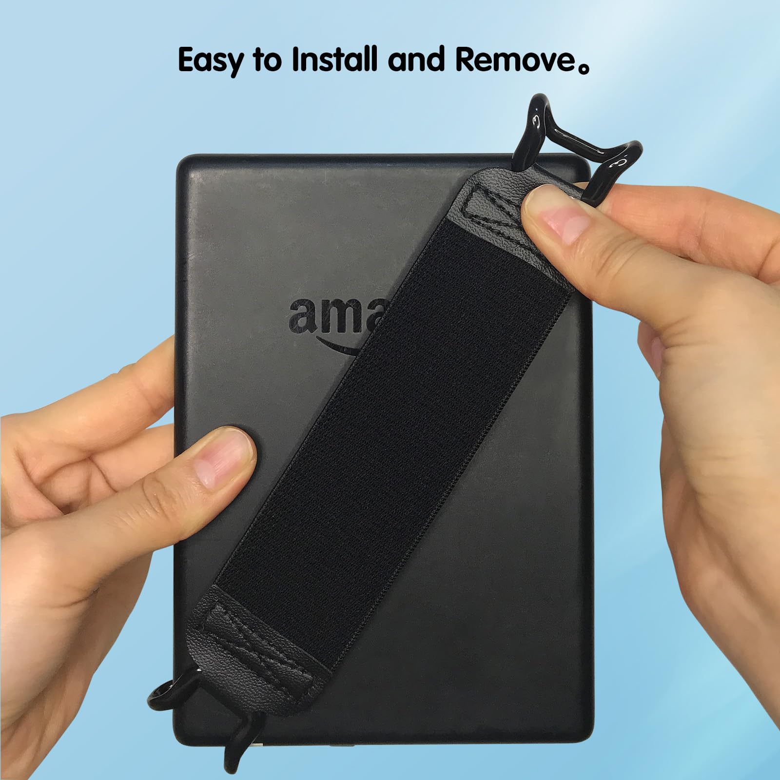 Gowjaw Hand Strap Holder for Fire Tablet, Handle Grip for eReaders - Kindle/Kobo/Voyager/Lenovo/Sony