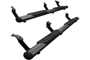 CLAMBER Running Boards for Tacoma 2005-2023 Double Cab Crew Cab with 4 Full Size Doors- 3.5 Inches Side Step Rails Rock Sliders Nerf Bars