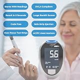 GlucoRx Nexus Blood Glucose Monitor Kit - Accurate & Fast Results view 3