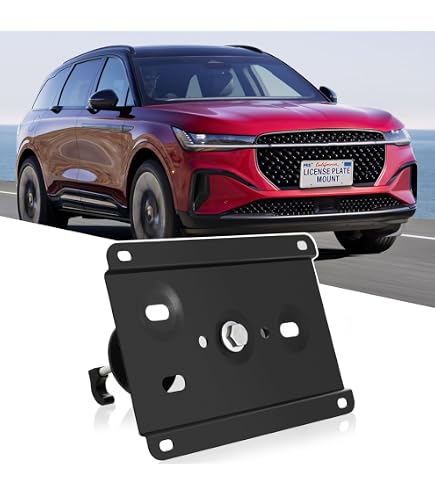 Amazon.com: JIAHCN Front Bumper License Plate Mount Compatible