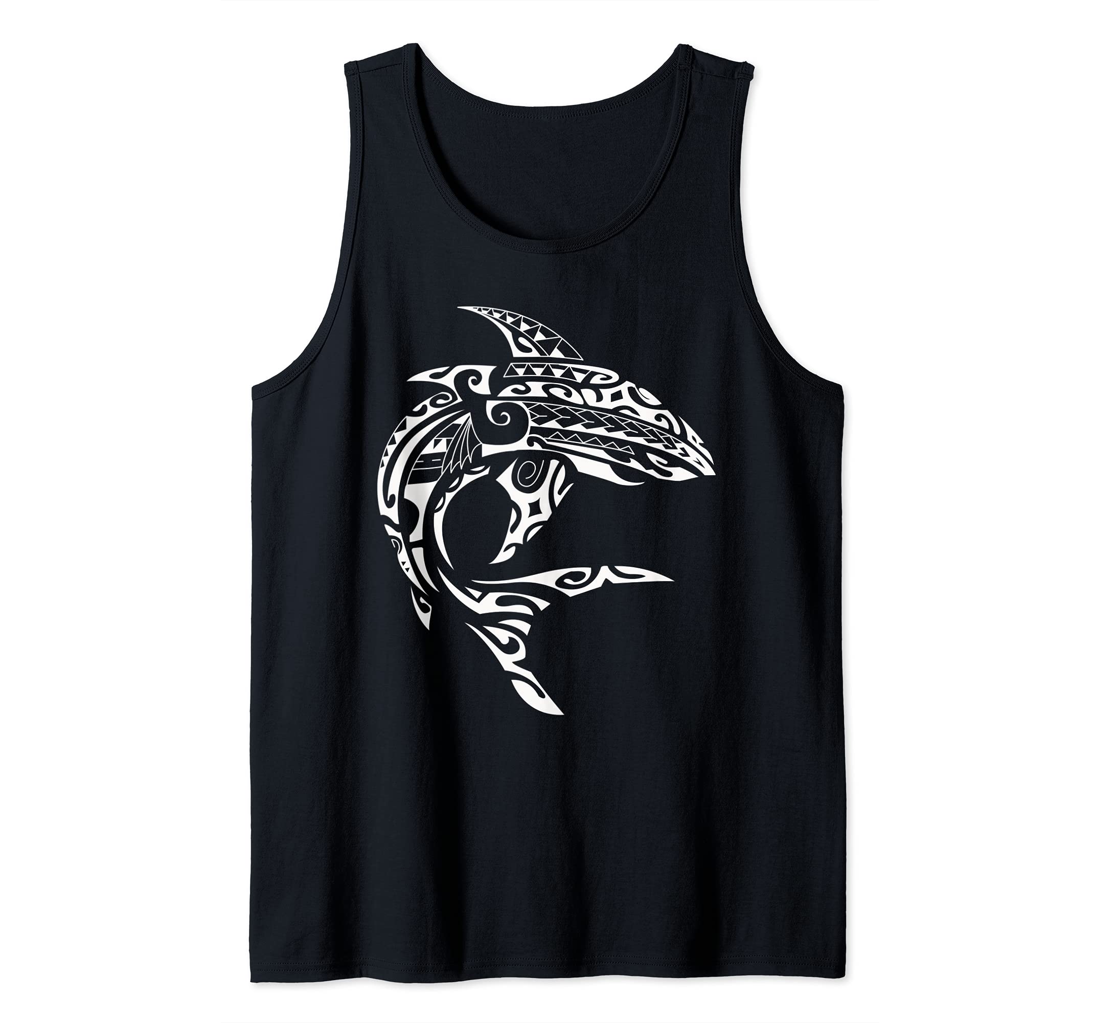 Photo 1 of Tribal Hawaiian Maori Shark Tank Top