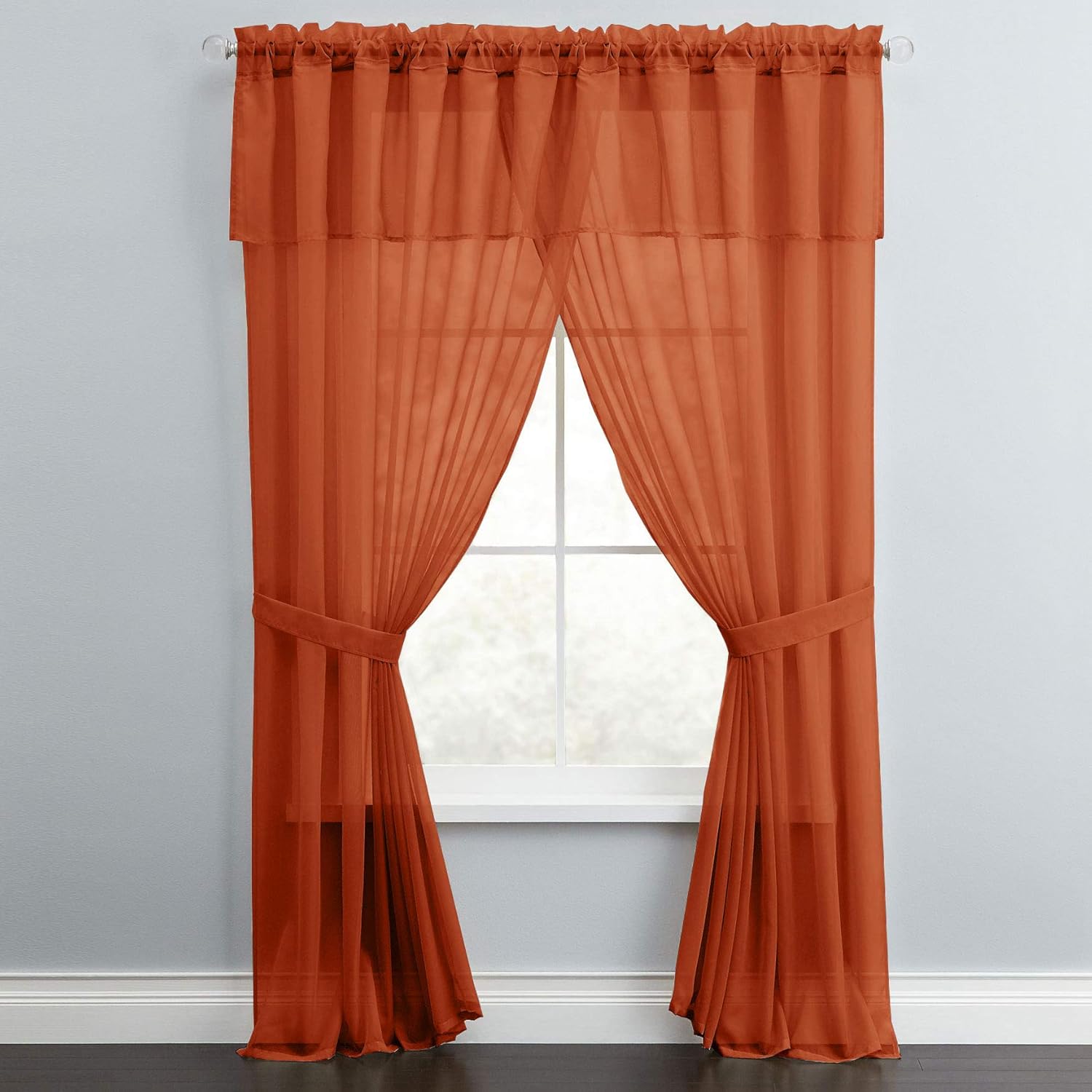 Best 5Pc Kitchen Curtains And Valances Set