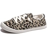 Women's Slip On Canvas Sneaker Low Top Casual Walking Shoes Classic Comfort Flat Fashion Sneakers