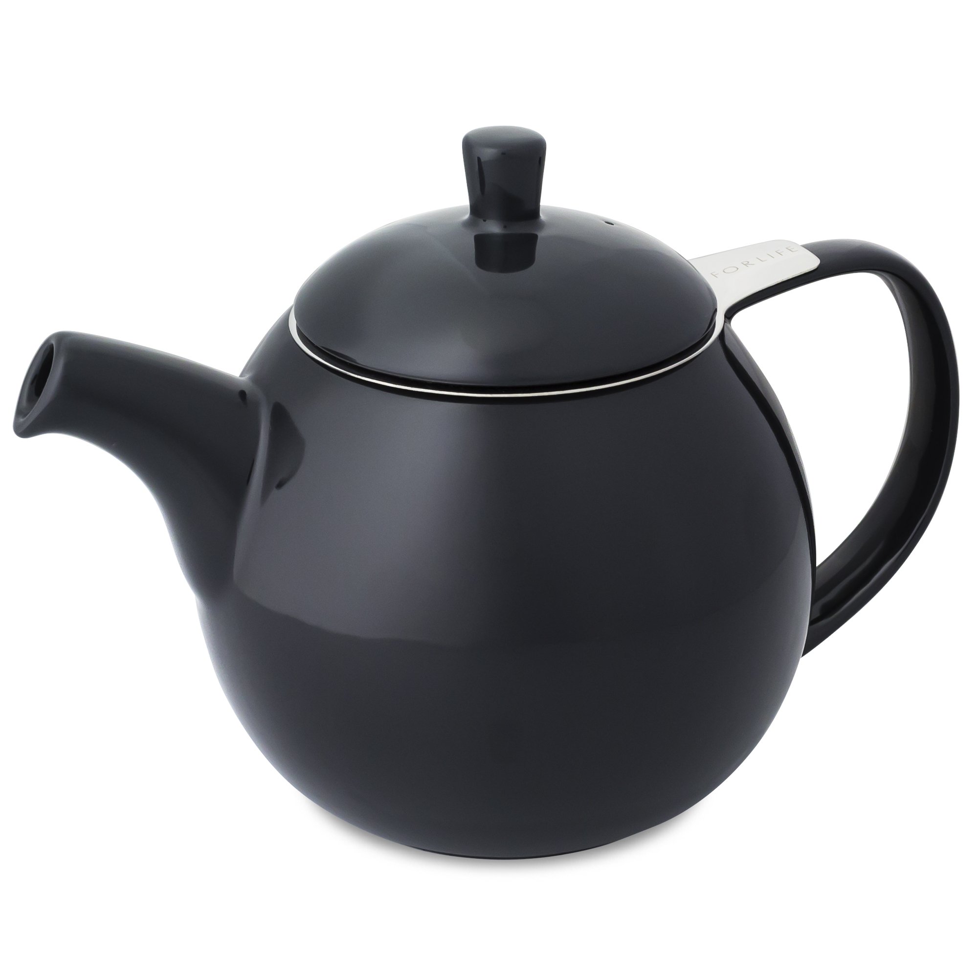 ForLife Curve Teapot- BLACK - 24oz/0.7L - item 387