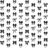 YTHETM Bow Birthday Decortions Black Bow Party Decorations Black Bow Banner Garland Decor for Girls Women Baby Shower Bridal Wedding Bachelorette Bow Theme Party Supplies