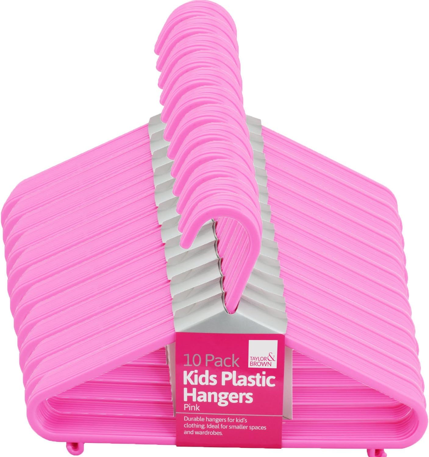 Sonic PINK BABY KIDS CHILDREN PLASTIC HANGERS COAT CLOTHES CLOTHS KIDS PLASTIC HANGERS NEW (20)