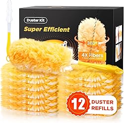 Heavy Duty Duster Refills for Swiffer Duster, 12
