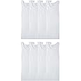 Fruit of the Loom Men's Sleeveless Tag Free Moisture Wicking Tank A-Shirt