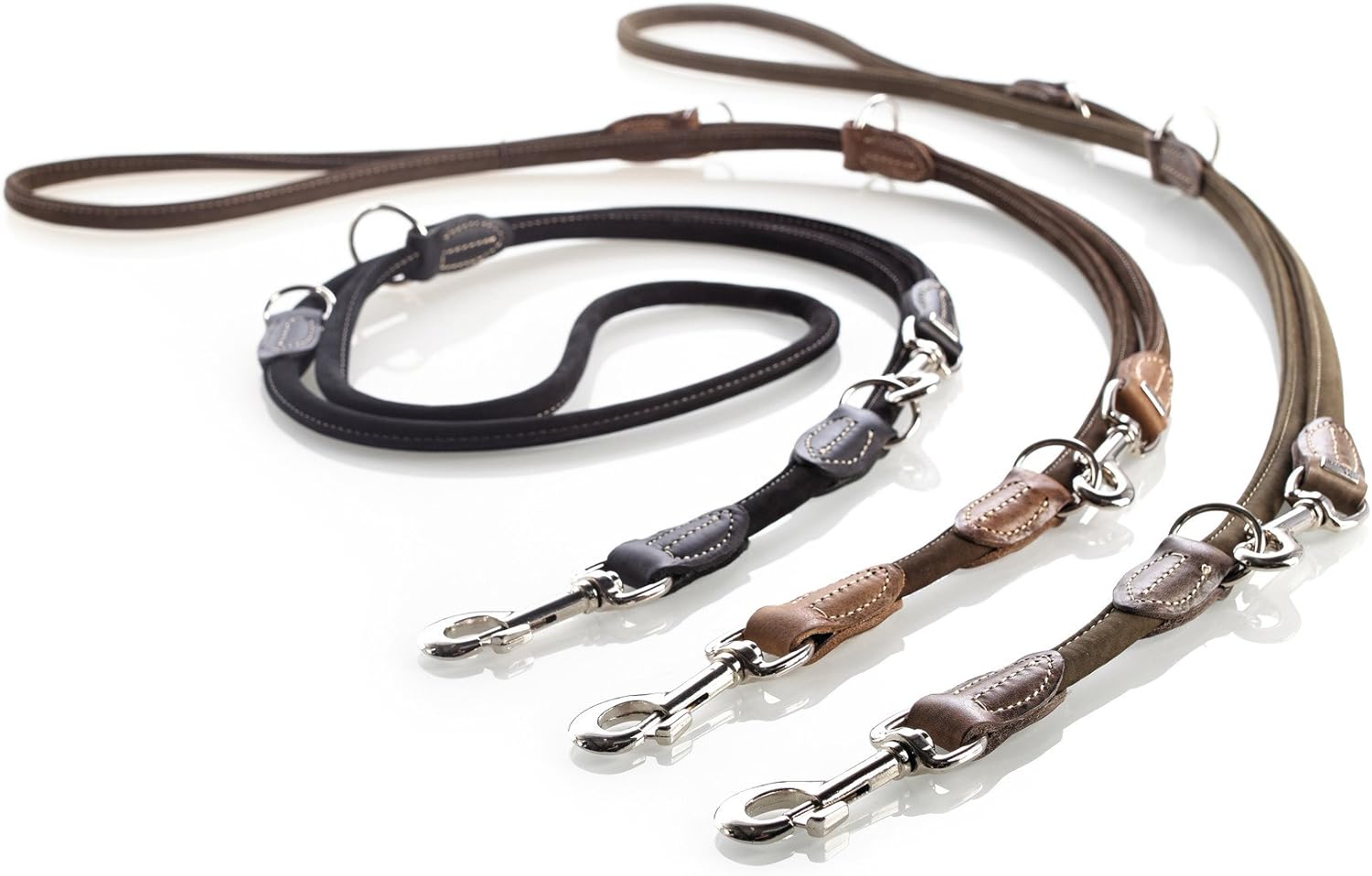 HUNTER Round and Soft Hunting 63906 Adjustable Similarly Lead Nubuck L, Black, 1,0 x 200 cm - Image 3
