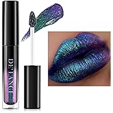 oygcee Chameleon Liquid Lipstick Blue Green Purple Color,Shimmer Metallic Colourful Lip Gloss for Women Girls Lips Makeup Gift,Hydrating Waterproof and Long Lasting Lip Stick Shiny,Talc-Free, #5
