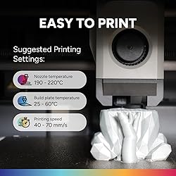 OVERTURE PLA Plus (PLA+) Filament 1.75mm, Stronger
