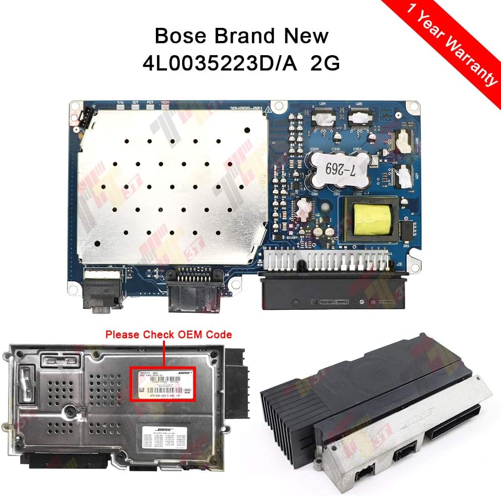 audi q7 bose amplifier