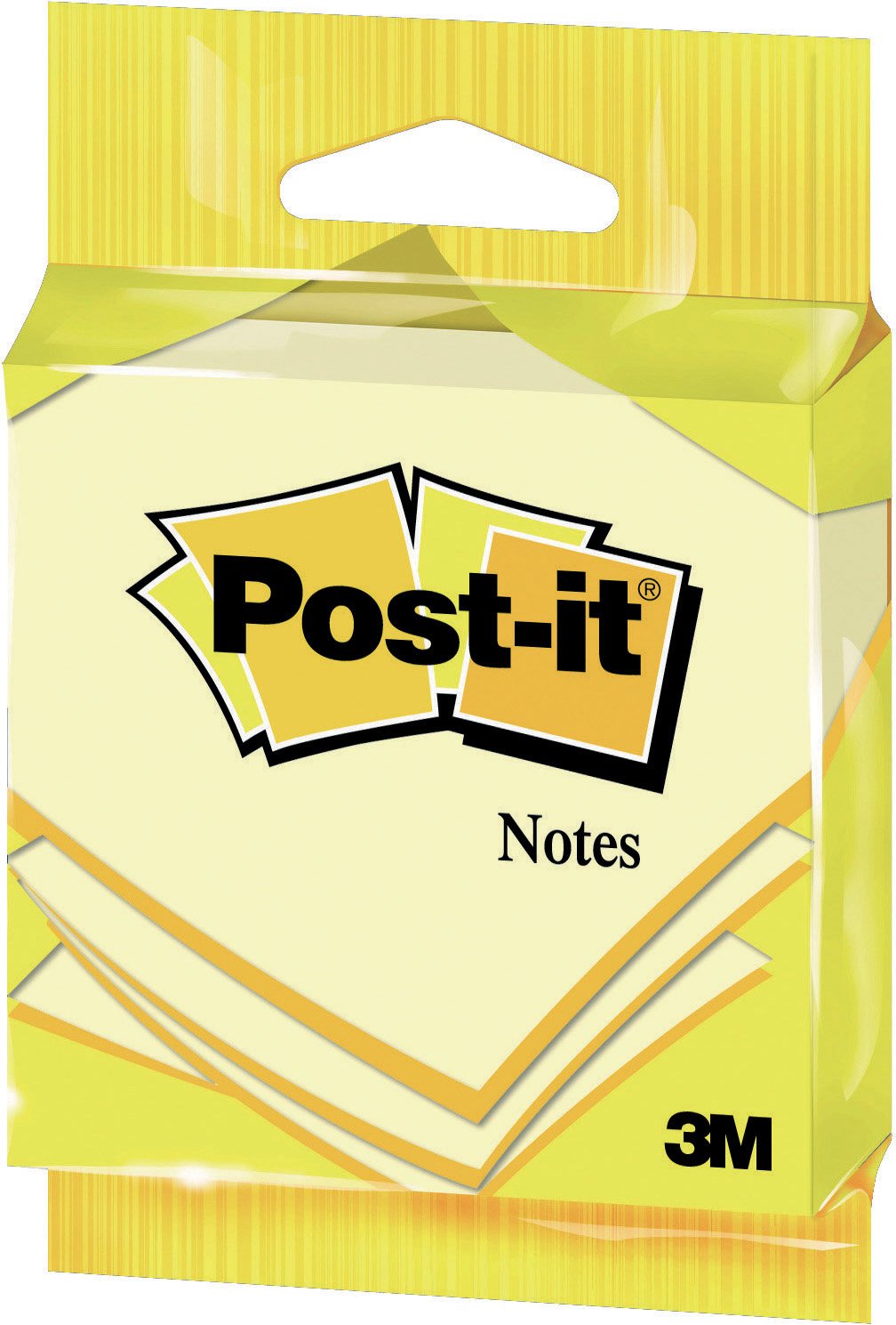 Postit 3M23453 76mm x 76mm Note - Yellow(12 pieces)