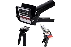 TENGBASE Silicone Extrusion Tool for RTV Tubes - 2.5" Industrial Dispenser, Easy-Grip Control, Maximizes Material Use & Reduces Waste