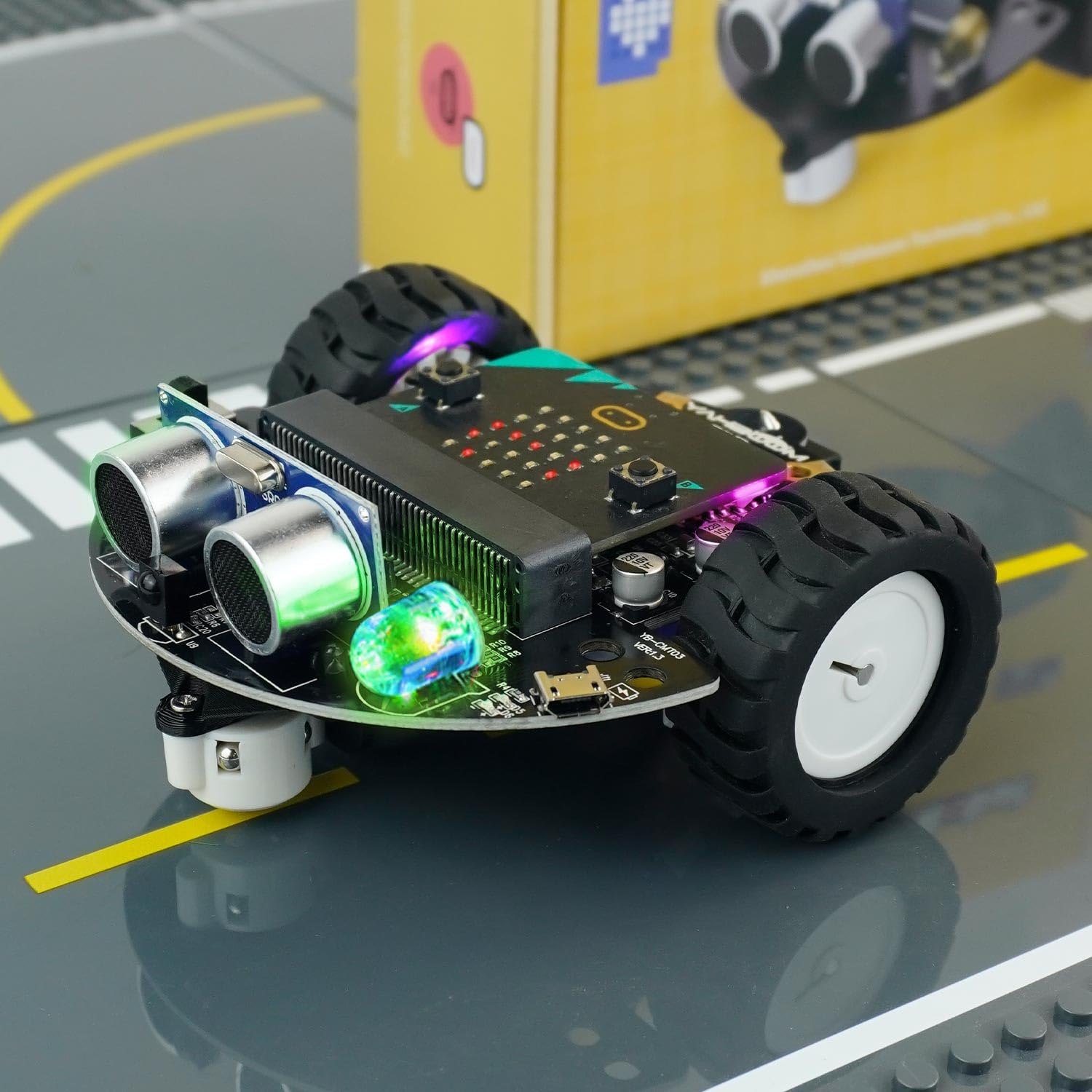 Mua Yahboom Micro:bit DIY Coding Science Building Kit Smart Toys Car ...