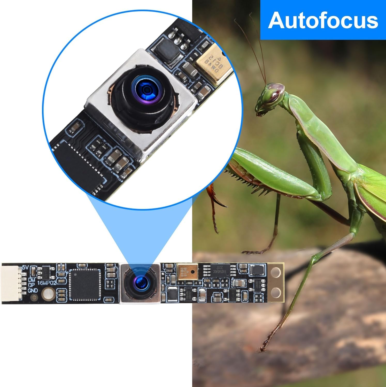 Mua USB Camera 16MP Autofocus USB Webcam Module with Microphone 100 ...