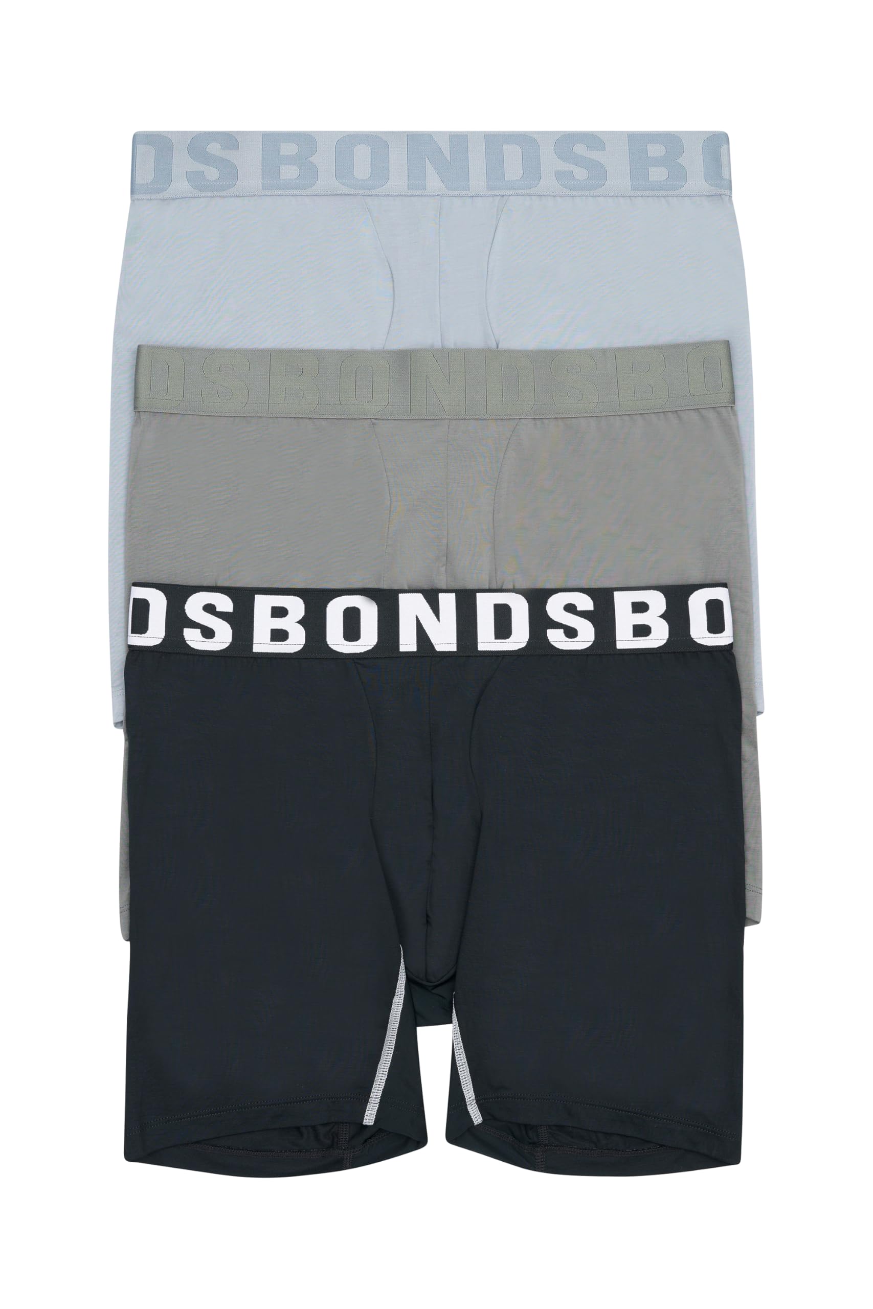 Bonds Men's Underwear Anti-Chafing Boxer Briefs