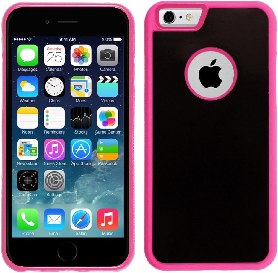 Koala Stick Anywhere Phone Case – for iPhone 6 / 6s – Nano Suction Cups Stick to Flat & Smooth Surfaces to Defy Gravity – Hands-Free or Full Body Selfies & Videos – Easy-Clean & Anti-Scratch -Pink