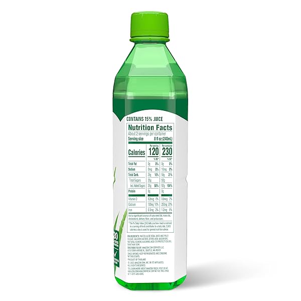 AMAZON FRESH, ALOE VERA DRINK, 16.9 OZ