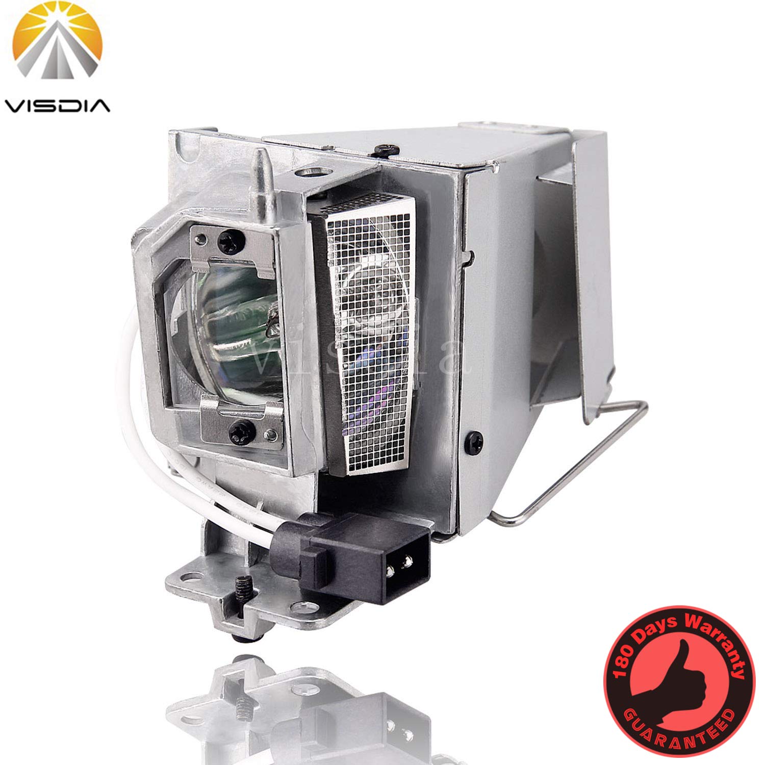 Visdia BL-FP190E/MC.JH111.001 Premium Replacement Projector Lamp with Housing for OPTOMA DW333 S312 ACER H5380BD P1283 P1383W X113H X113PH X1383WH X113 Projector