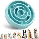 SUOXU Slow Feeder Dog Bowl Non Slip Puzzle Bowl Small Medium Dogs Cats