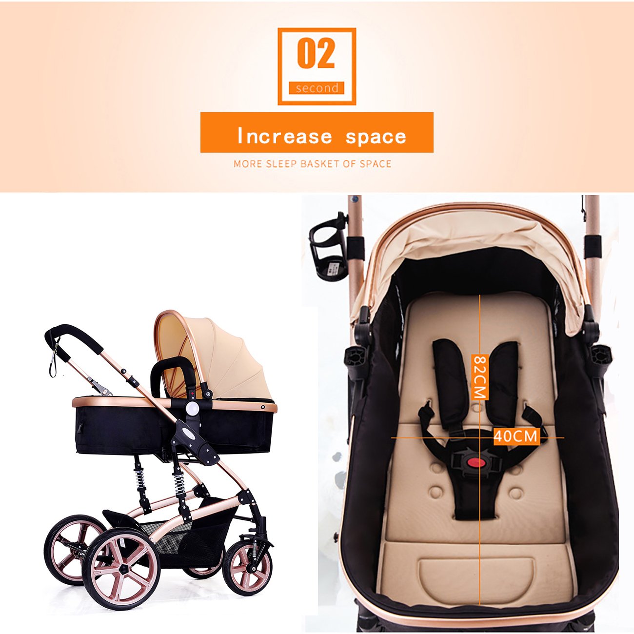 ybl baby stroller