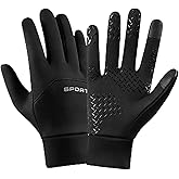 Leuceiy Winter Gloves For Men Women Anti Slip And Warm Touch Screen,Sports Driving Daily Work For Cold Weather