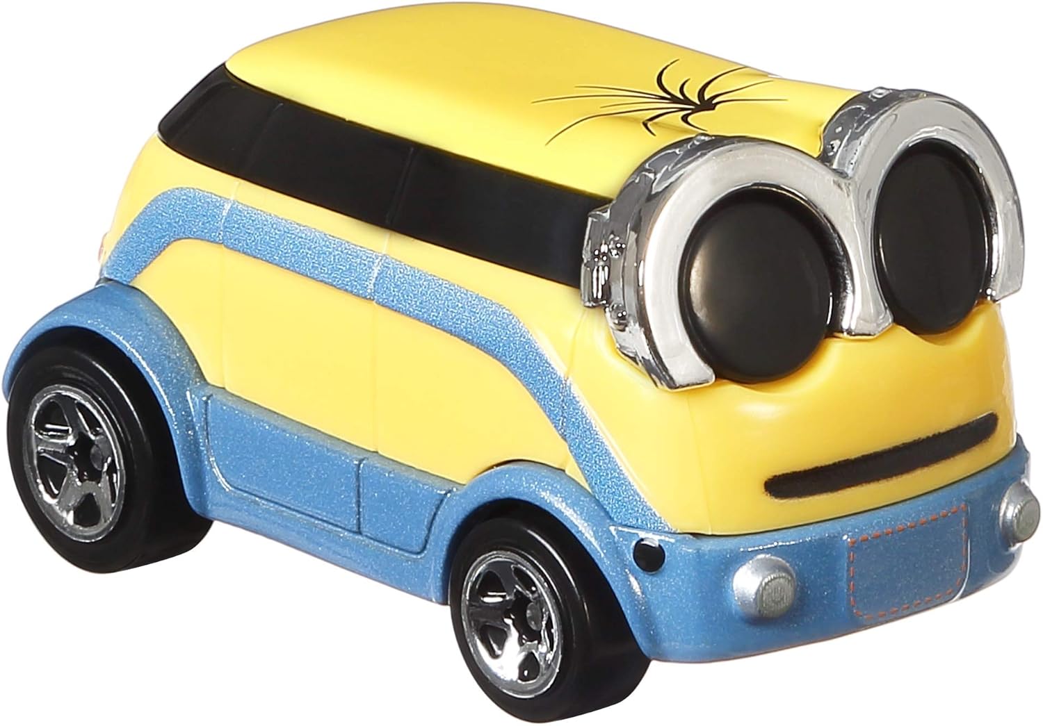 Hot Wheels Character Cars Minions The Rise of Gru Kevin 1:64th Scale DieCast Vehicle 2/6, Grey, 6 cm - Image 4