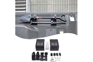 Lcojicep Truck Bed Rail Side Mount Holder Compatible with Tacoma 2016-2023，Bed Rail Modular Accessory Mount for Shovels, Recovery Boards, Other Accessories