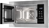 SIA BIM17300X 17L Built In Microwave Grill 700W Black Digital Display view 4
