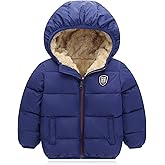 Vmterliya Winter Coats for Toddler Kids Infants Baby Boys Girls Light Puffer Warm Thick Hooded Down Jacket for 2-7 Years