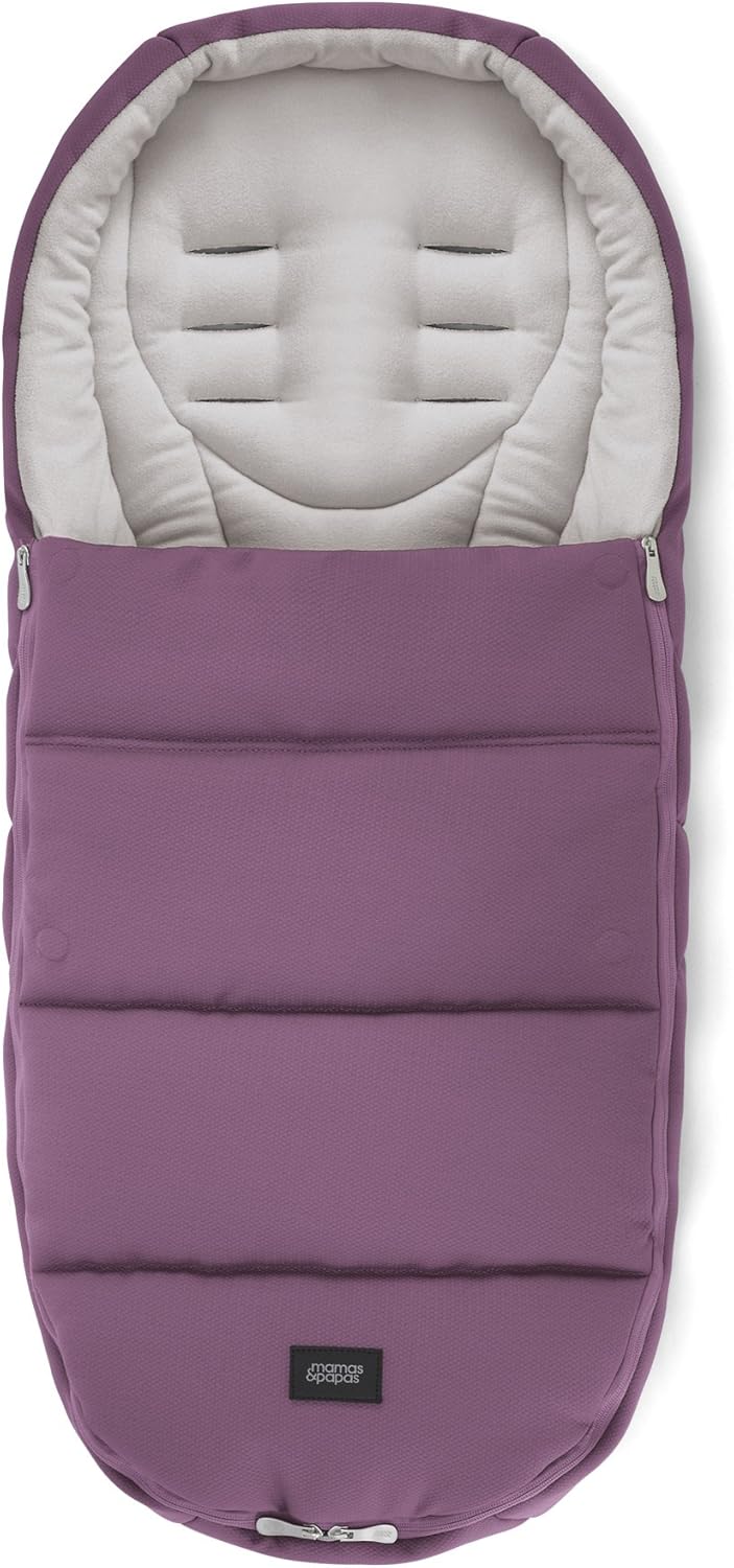 mamas and papas plum wine footmuff
