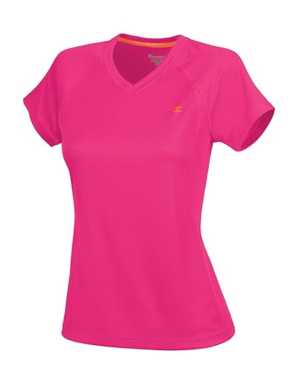 pink champion shirt womens