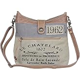 Myra Bag Psychedelic Gray Shoulder Bag S-4430