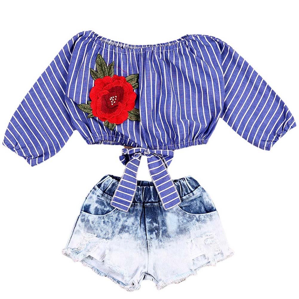 short jeans top design