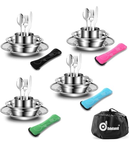 Coleman Set di stoviglie smaltate con custodia per 2 persone – JAPAN