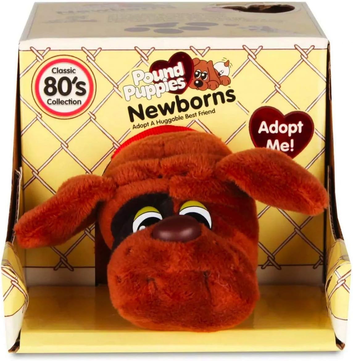 Pound Puppies 38103 Basic Fun NewBornsClassic Stuffed Animal Plush