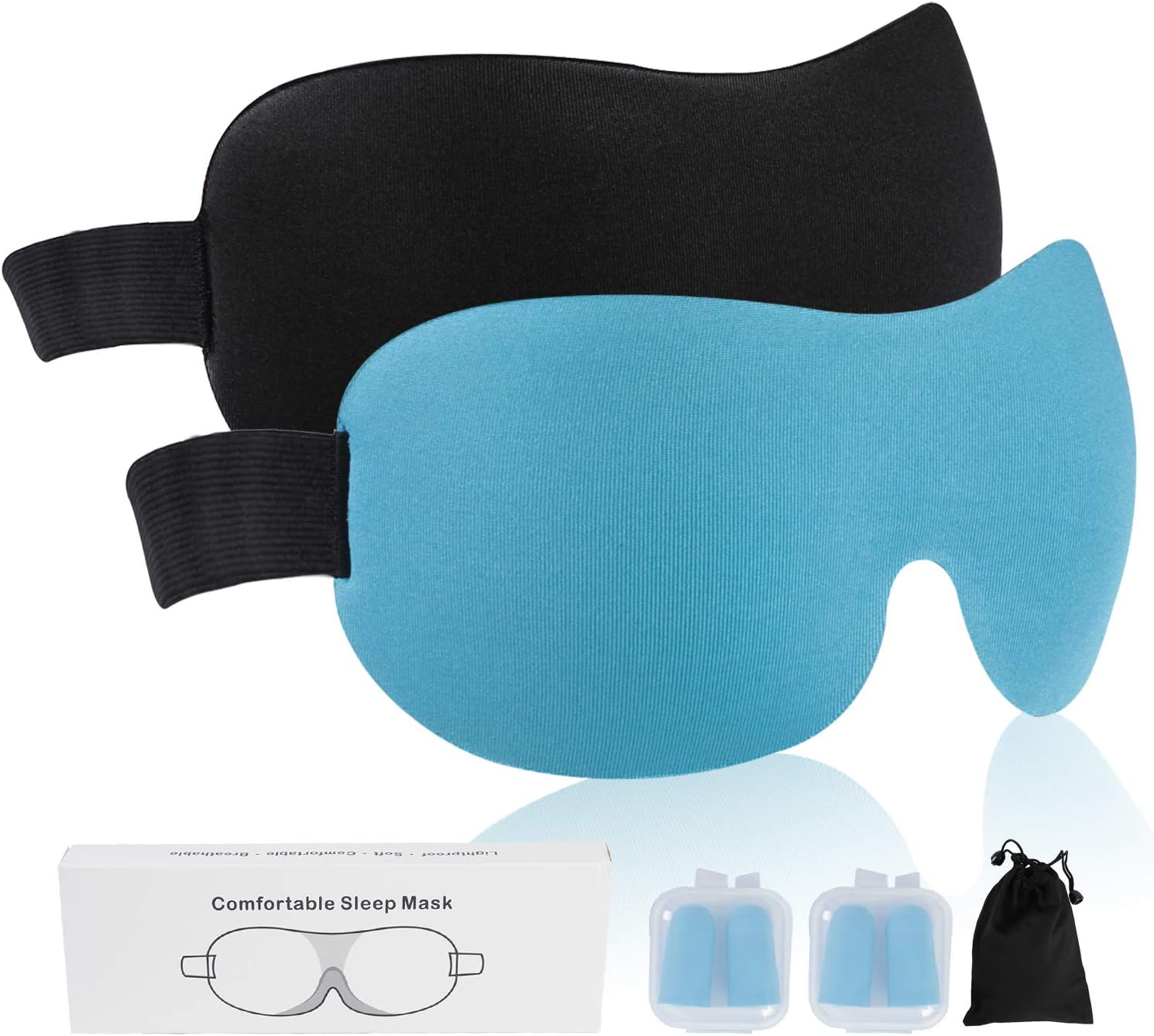 DD DEMOISELLE Sleep Mask for Woman & Man, Upgraded 3D
