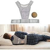 Sleep Position Trainer for Sleeping On Your Side | Side Sleep Trainer | Snore Stopper |Adjustable、 Lightweight, Comfortable, Effective in Reducing Supine Sleep Time (Gray)