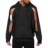 KGGEOO Dialysis Sweatshirt with Arm Zipper Jacket Full-Zip IV Hoodie for Dialysis Clothing Chemo Hoodie with Pockets