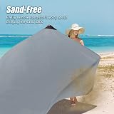 Odoland Hiking Blanket 180 x 160 cm Waterproof Ground Sheet For 2-4 view 6