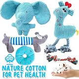 Speedy Panther 6Pcs Dog Toys Small Dogs Puppy Teething Plush Set view 2